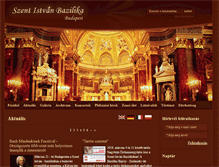 Tablet Screenshot of bazilika.biz